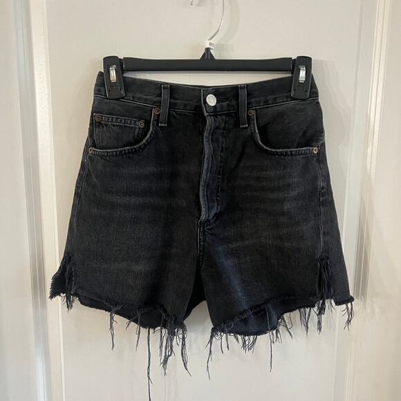 Agolde Pants - AGOLDE Dee Shorts Size 24 Color Black